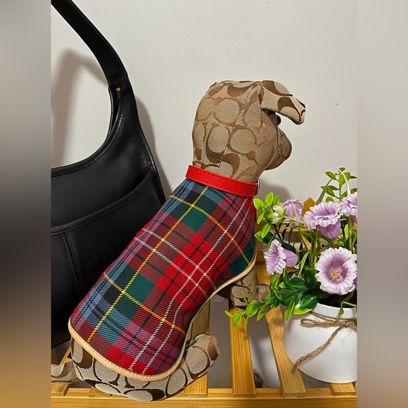 Vintage Coach Stuffed Signature Dog By Russ, Rare, Excellent Condition ๐ - Picture 3 of 11